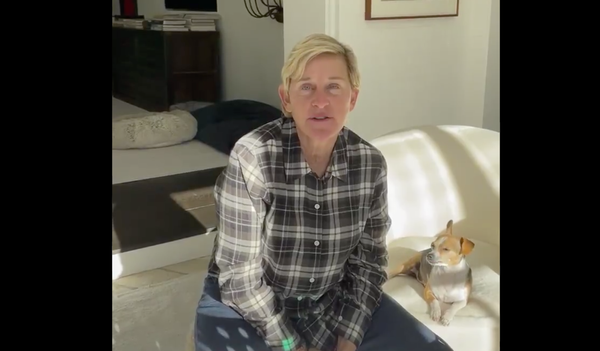 Watch: Ellen DeGeneres Offers COVID Update, Says She has 'Excruciating' Back Pain