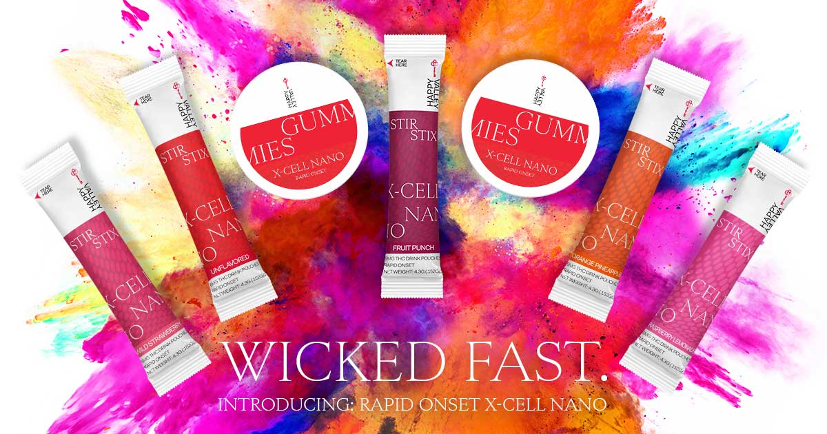Happy Valley Massachusetts Unveils 'Wicked Fast' Cannabis Edibles