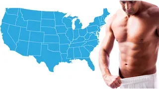 Which States have the Largest and the Smallest Penis Sizes?